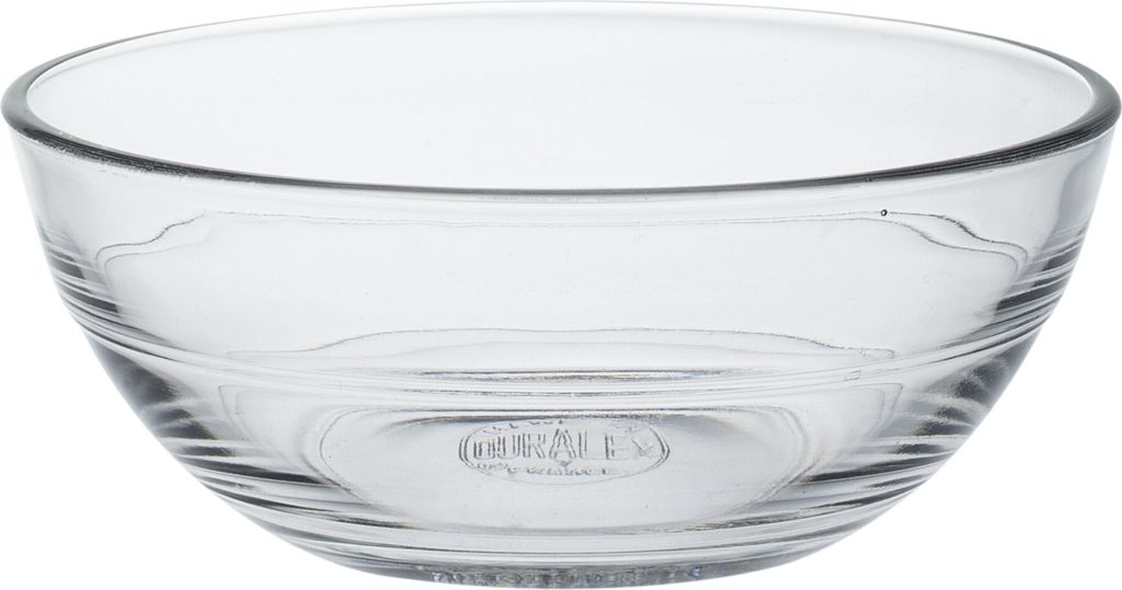 Duralex Lys Bol Schale, Salatschale, Schüssel, 10.5cm, 210ml, Glas, transparent, 1 Stück