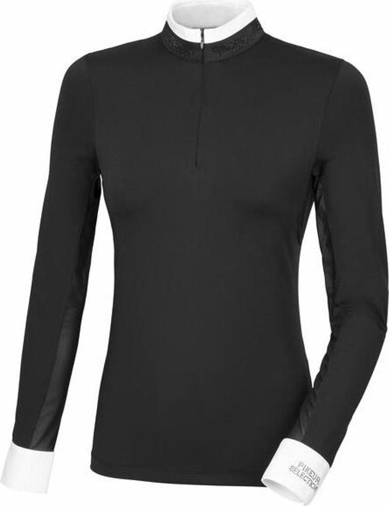 Pikeur Turniershirt Damen Virgine FS 2023 Langarmshirt Caviar