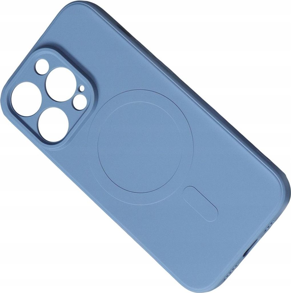 iPhone 14 Pro Silikonhülle Magsafe Magnetische Silikonhülle - Dunkelblau