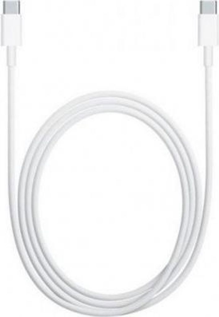 TB USB C - USB C cable 1m. silicone white