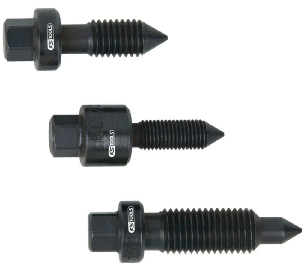 KS TOOLS 700.1690 Jeu de 3 vis d'arrêt pour crémaillère de direction