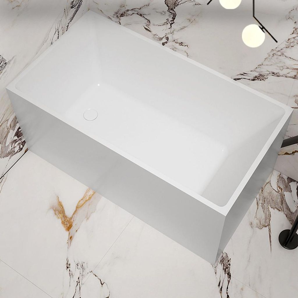 Vasca da bagno, vasca da bagno per casa, vasca quadrata, Immagine del prodotto 