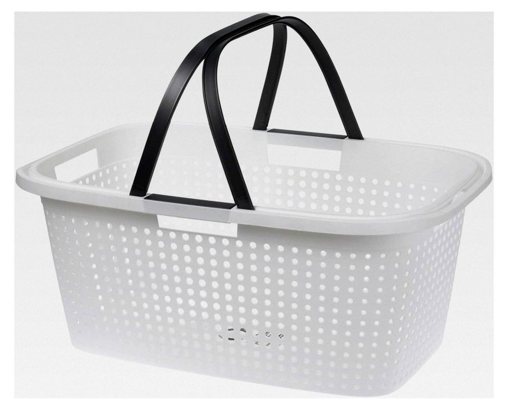 Wäschekorb Wäschesammler Wäschebox Wäschebehälter tragbar mit Henkel B60xL40xH26cm