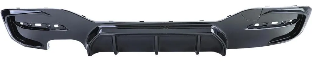 Enjoliveur pare-chocs arrière pour BMW Série 1 F20 2015-2019 noir robuste