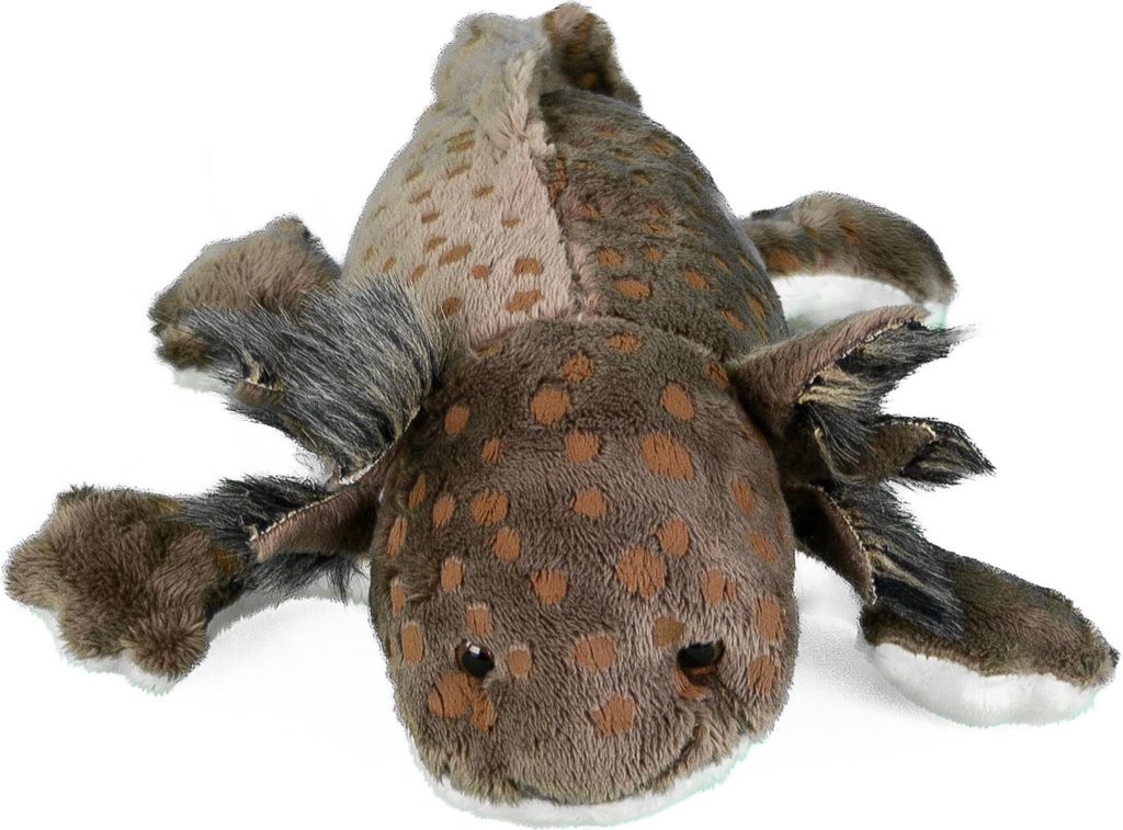 Kuscheltier Axolotl braun 28 cm Stoffaxolotl Produktbild 