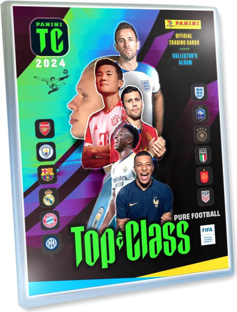 Panini Top Class Karten 2024 - Trading Cards - Sammelkarten - 1 Sammelmappe