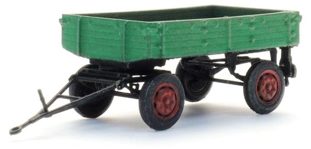 Artitec 316.125 - N / 1:160 - Anhänger E3 3t grün - Neu