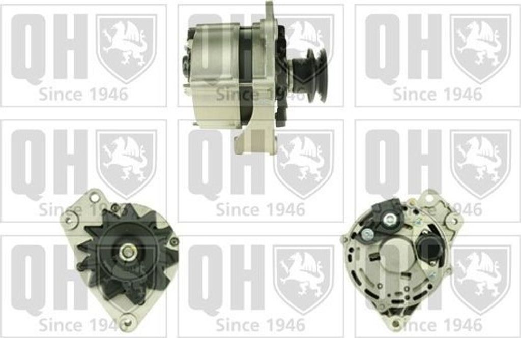 QUINTON HAZELL QRA2353 Lichtmaschine Generator LiMa 55A 14V für VW GOLF II (19E, 1G1) GOLF I Cabriolet (155) SCIROCCO (53B) Jetta II (19E, 1G2, 165)