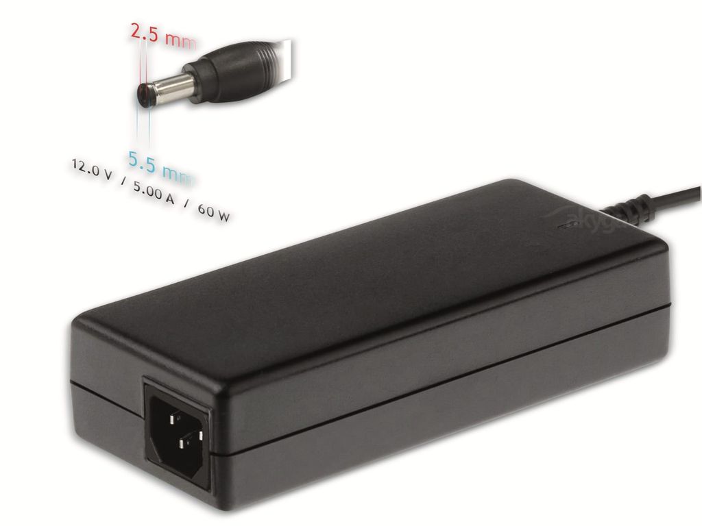 Akyga AK-ND-30, Laptop, Wewnętrzna, 100-250 V, 50 +/- 5 Hz, Zdjęcie produktu 