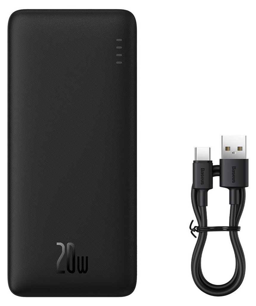 Banca di energia Baseus Airpow 10000Mah 20W (Czarny) Immagine del prodotto 