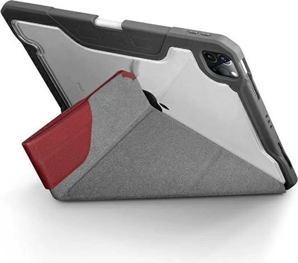 Custodia Uniq Trexa iPad Air 10.9 Rossa: Stile e Igiene Antimicrobica - 2