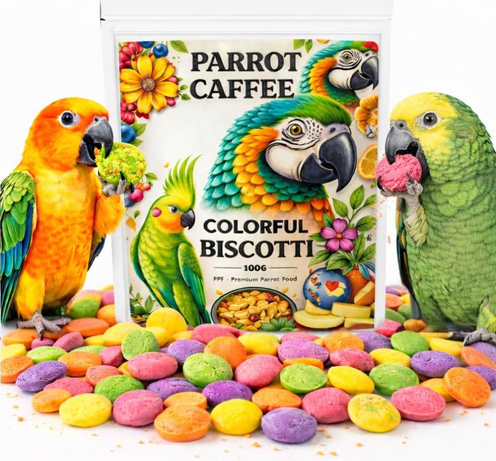 PARROT CAFFEE - Biscotti - biszkopciki dla wszystkich papug Zdjęcie produktu 