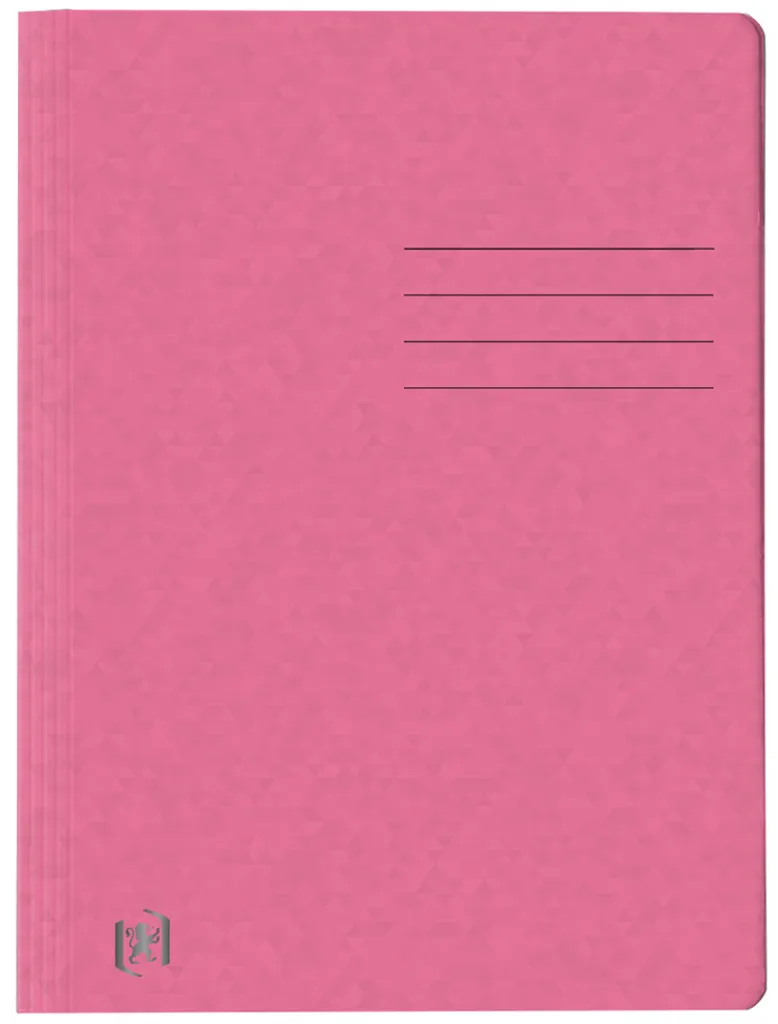 Oxford 400116212 Dossier de reporting TOP FILE+ A4 Rose en Carton 390g