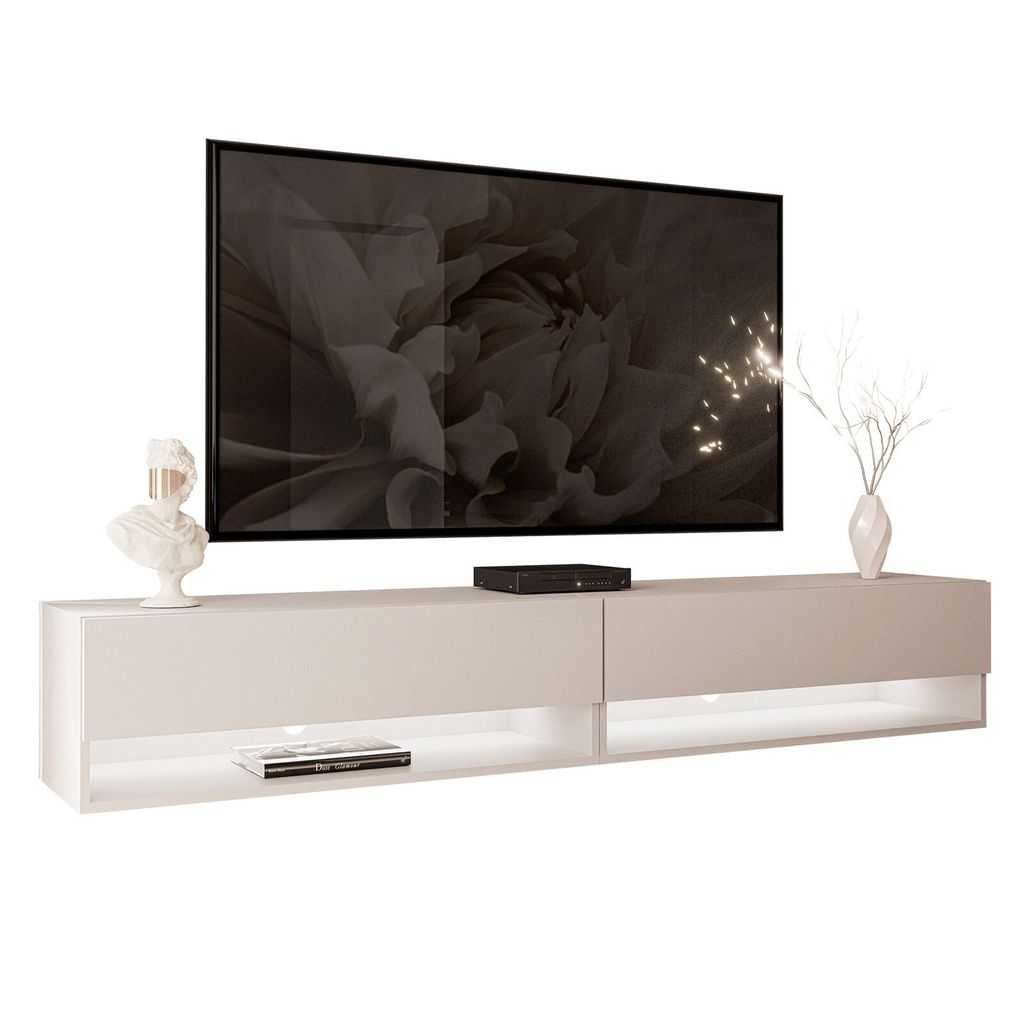RTV Hängeschrank CALANTE 180 cm mit LED-Beleuchtung Produktbild 