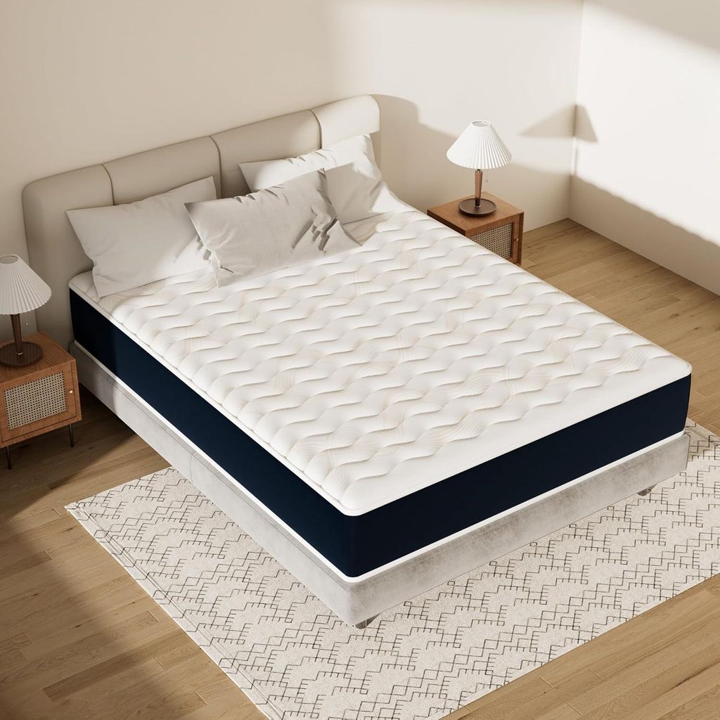 DEWINNER Matelas 140x190, Mousse 32 cm et Matelas Mousse à Image du produit 