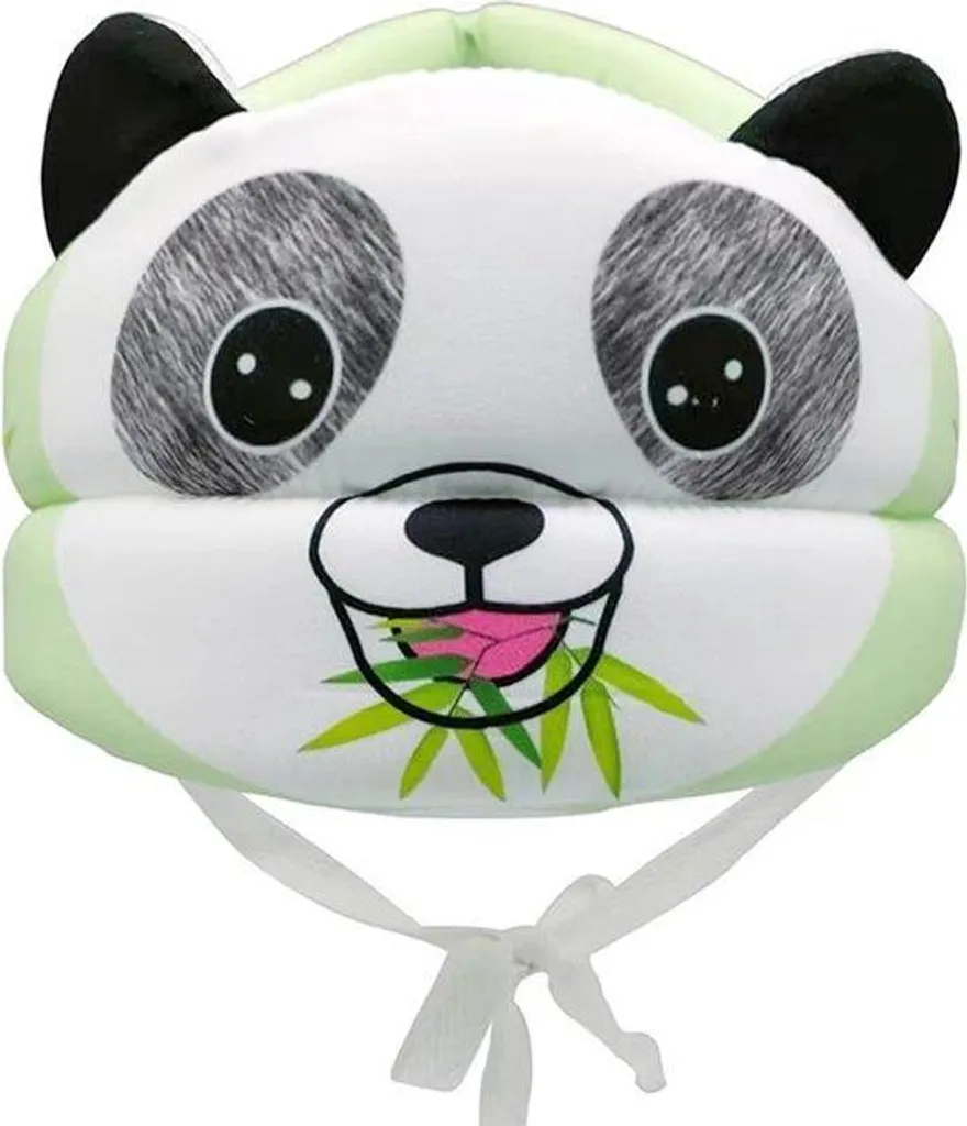 Casque d'apprentissage marche bébé protection tête douce 6-60 mois Panda