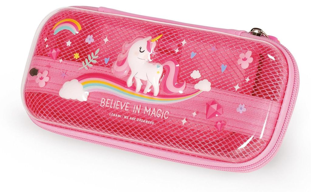 Legami Pencil Case Wonderwow Unicorn, Mäppchen, Produktbild 