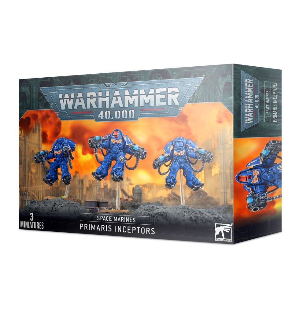 Warhammer 40.000 Space Marines Primaris Inceptors Produktbild 