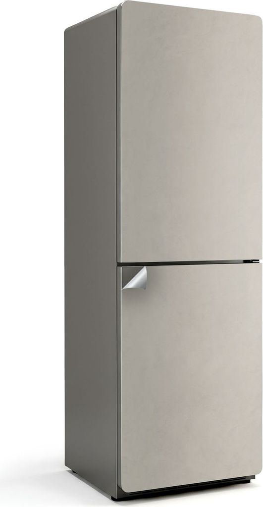 Farbe Hellcreme – Kühlschrank Aufkleber – Klebefolie Kühlschrank – Kühlschrank Dekor – Kühlschrankfolie selbstklebend – Küchen Dekor...