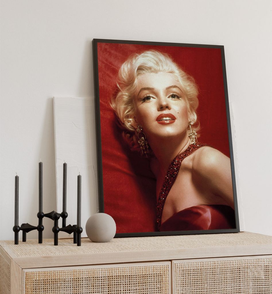 Poster Marilyn Monroe Millionär, groesse_poster:70x100 cm, Produktbild 1