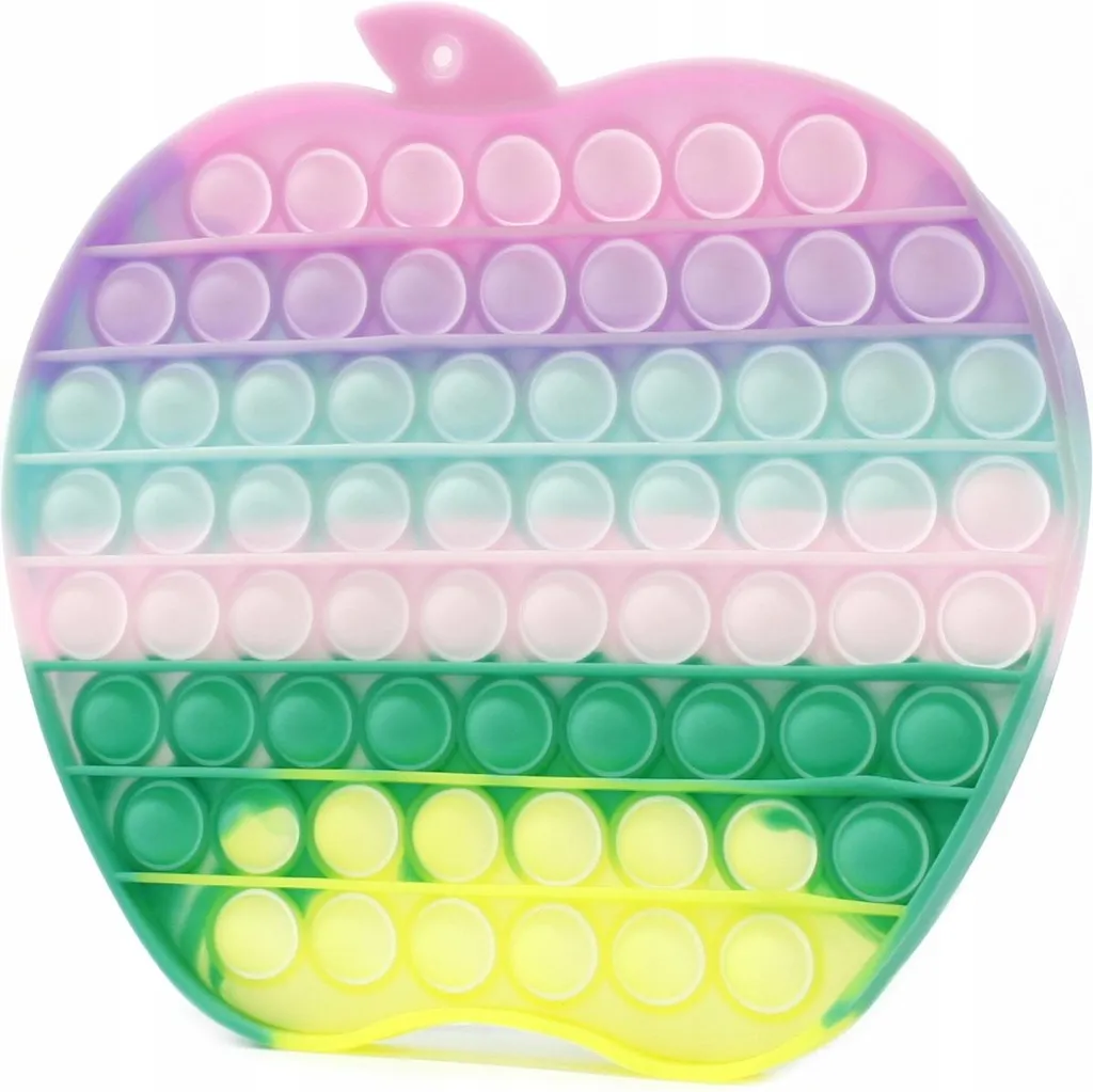 Pop It Pomme contre l'Anxiété - Solution Sensorielle pour Calmer l'Agitation