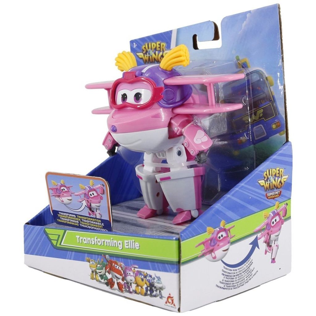 Super Wings - Transformující se figurka Ellie Obrázek produktu 
