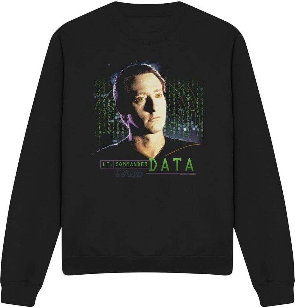 Star Trek - Sweatshirt für Herren/Damen Uni TV12282 (S) (Schwarz)