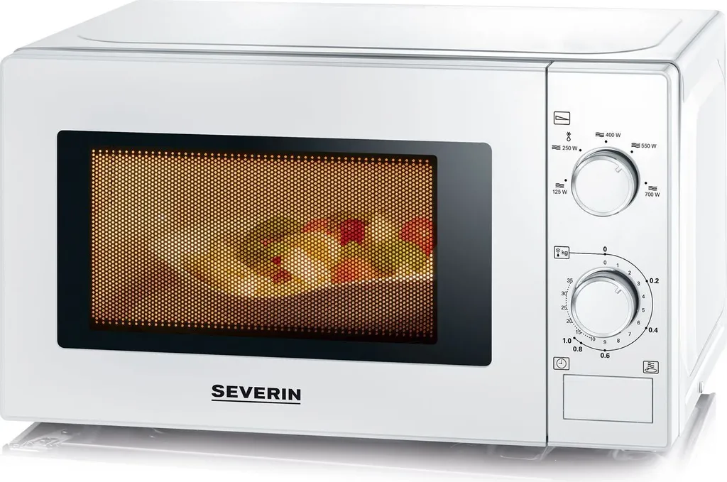 Severin MW 7770 Micro-ondes compact 6 niveaux de puissance coloris blanc
