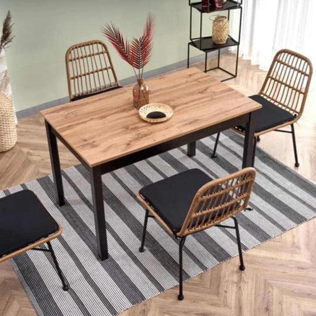 Table à manger pliable Greg : solution anti-encombrement pour 4 pers. - 12