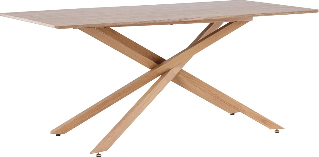 Table Piazza 180 cm mocca, la solution gain de place pour 6 convives - 13