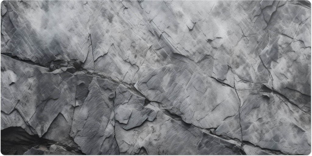 Rock Mit Textur– Schreibtischunterlage – Schreibtisch Tischunterlage – 120x60 cm – Unterlage Groß Schreibtischmatte