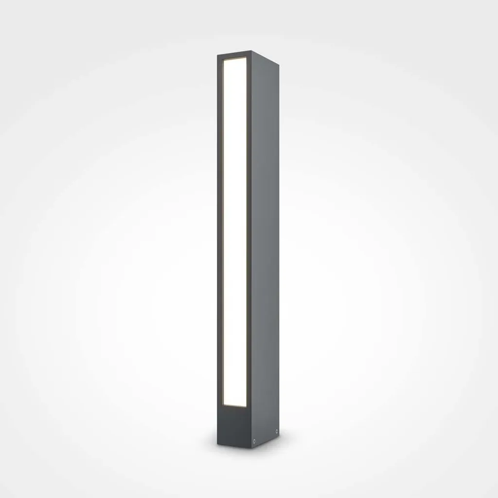 Maytoni Cour Éclairage Paysager LED 12W Graphite IP65 Blanc Chaud