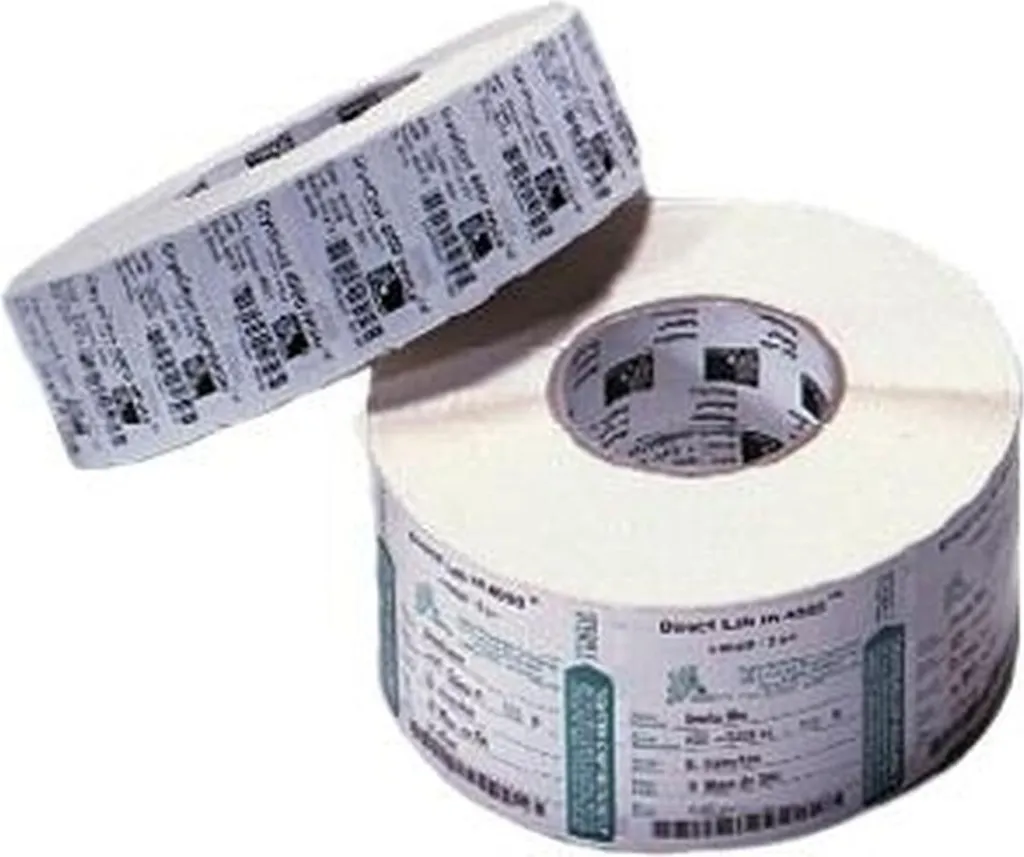 Zebra Z-Perform 1000T Blanc : Étiquettes Transfert Thermique en Rouleau
