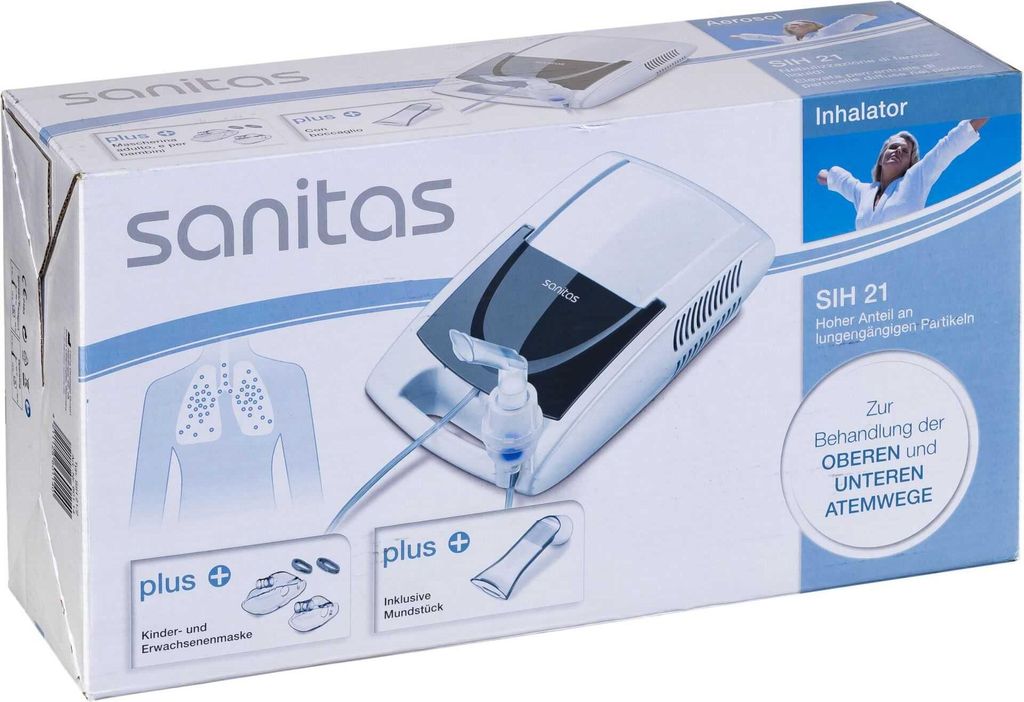 Sanitas SIH 21, Prąd przemienny, 230 V, 50 Hz, 180 mm, 300 Zdjęcie produktu 