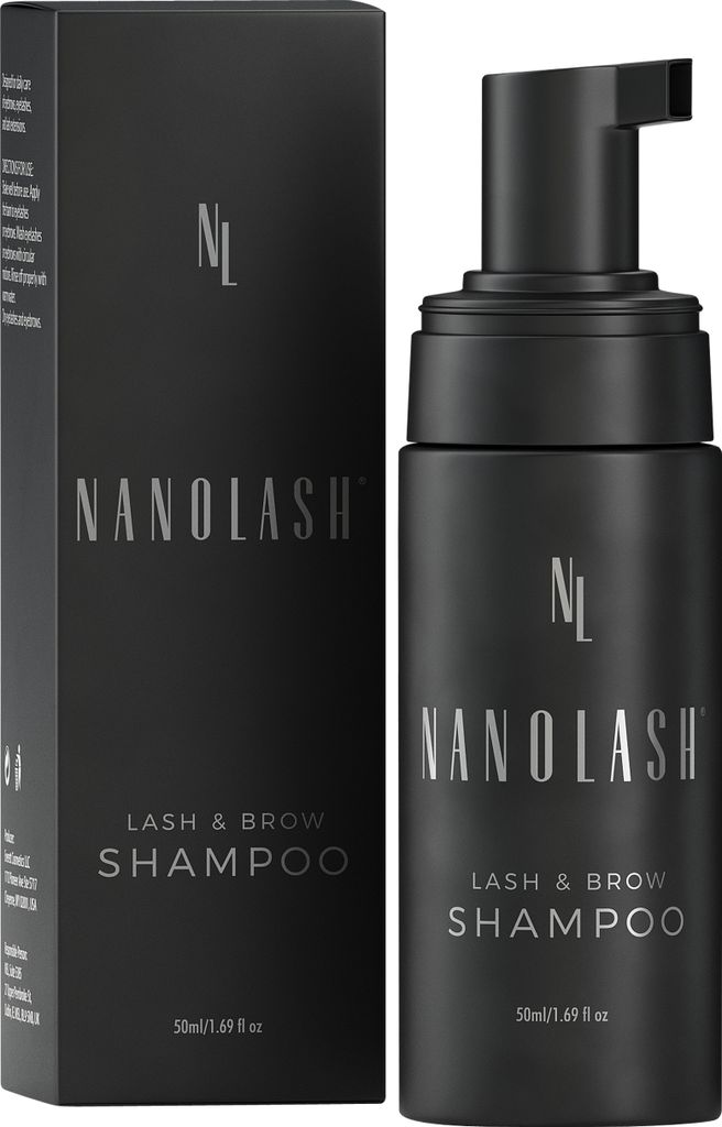 Shampoo für Wimpern und Augenbrauen Nanolash 50ml - Wimpern Produktbild 