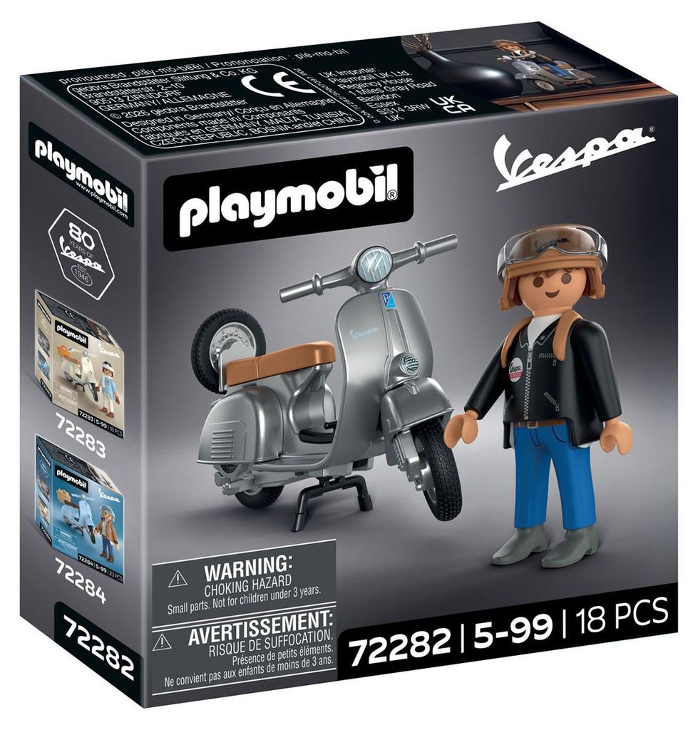 PLAYMOBIL 80 jaar Vespa: Origineel model, overige artikelen Productafbeelding 