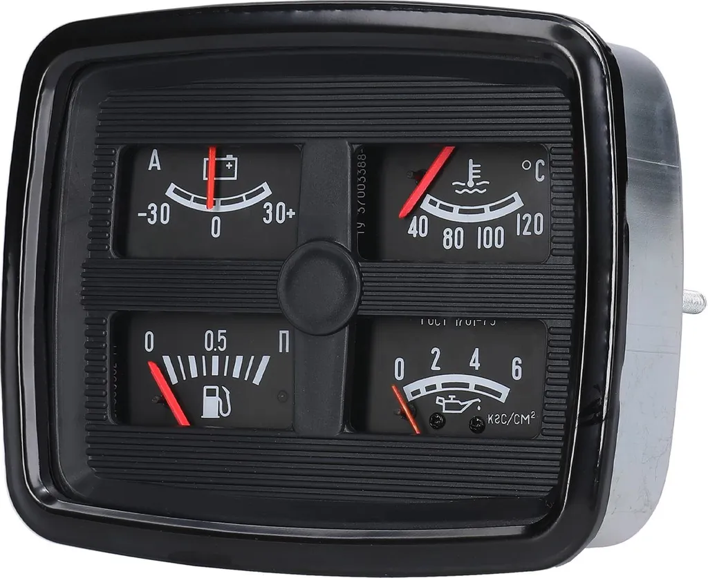 Jauge de voiture 4 en 1 : Éviter Surchauffe et Pannes de Batterie