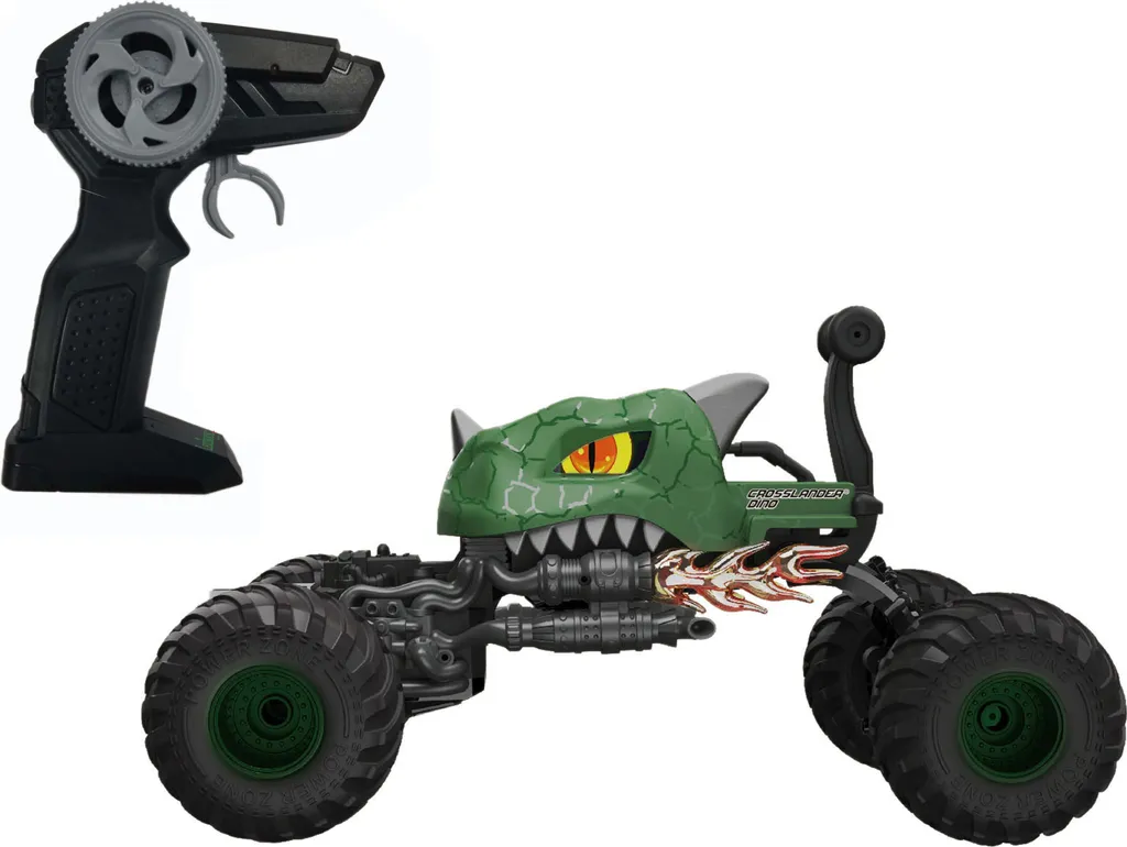 Jouet Dinosaure Télécommandé Crosslander Dino pour Circuit Tout-Terrain