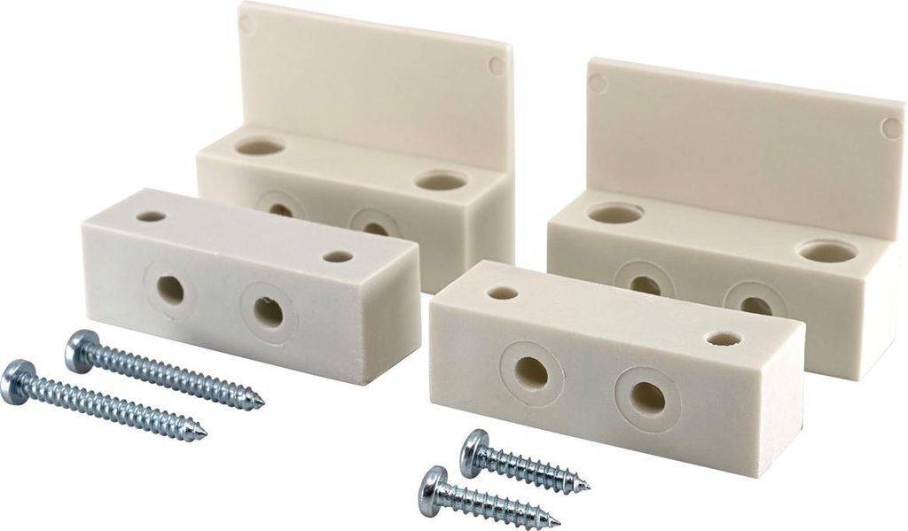 Thitronik 100729 Montageadapter weiß (2er)