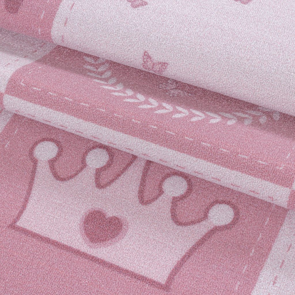 Homebyhome Kinderteppich Little Prinzessin Design Mädchen Produktbild 7