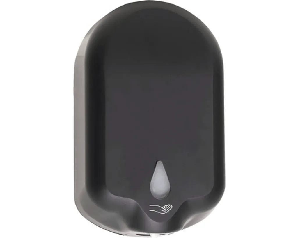 Distributeur de désinfectant Bemeta noir mat 124109330 pour les mains