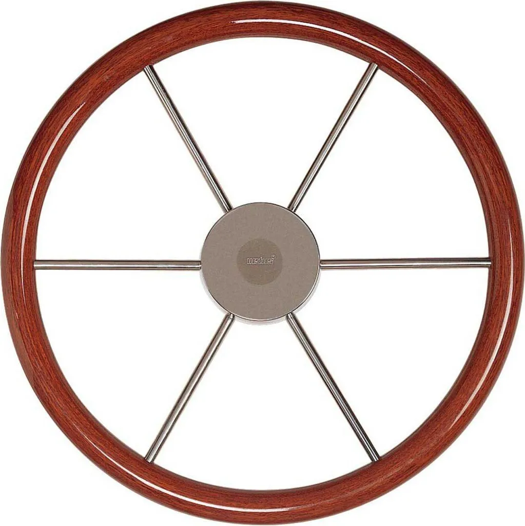 Gouvernail en Acajou 550 mm Vetus Kw pour Pilotage Précis de Yacht