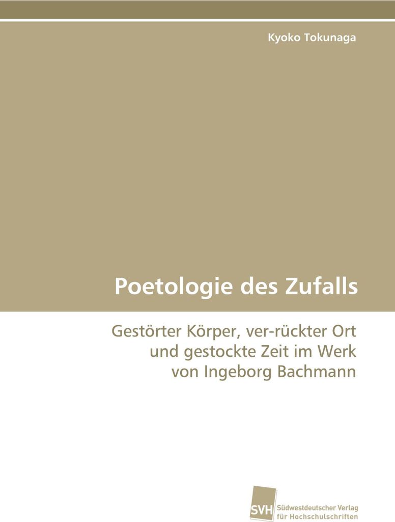 Poetologie des Zufalls