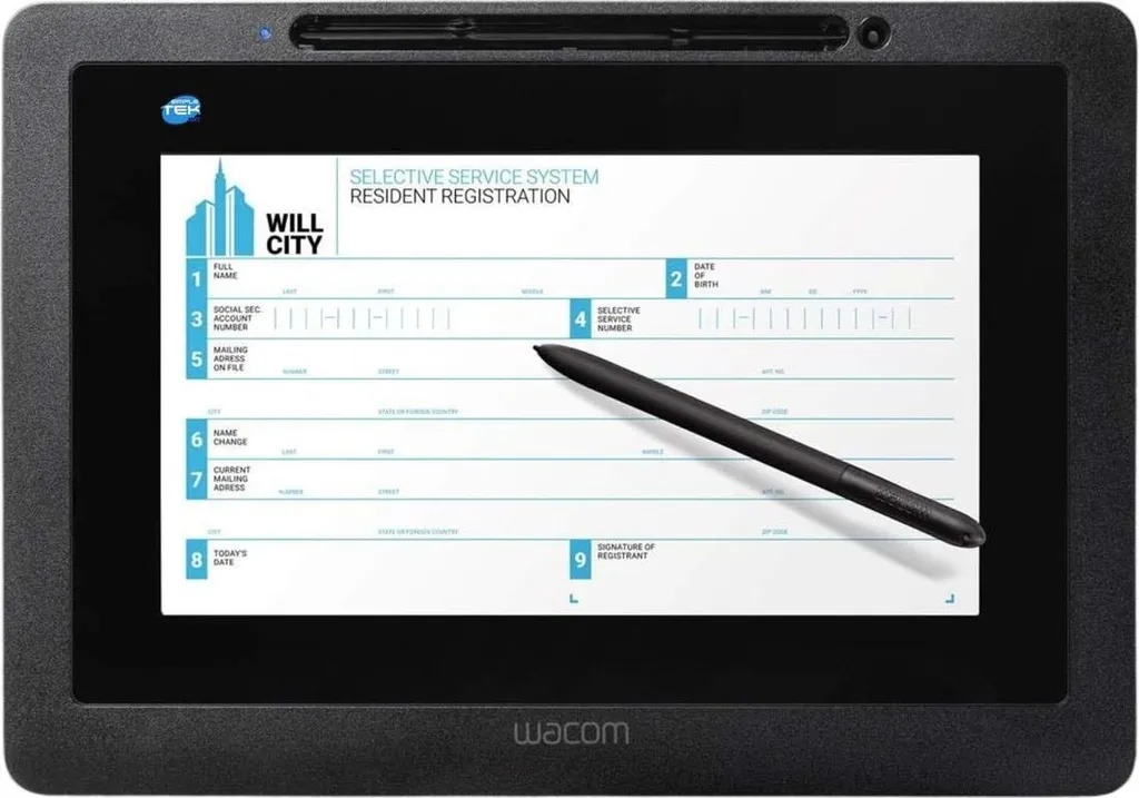 Écran à stylet Wacom DTU-1031AX Digitalisateur LCD 10.1 pouces Filaire
