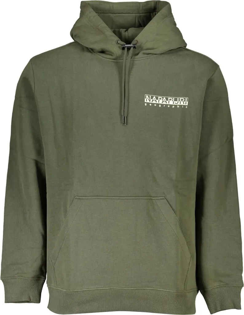 Sweat Napapijri Telemark Green Depths XXL - Hoodie Chaud pour l'Extérieur