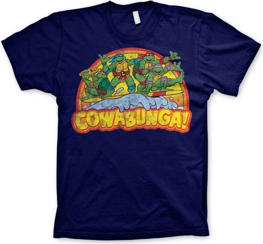 TMNT - Cowabunga T-Shirt - X-Large - Navy
