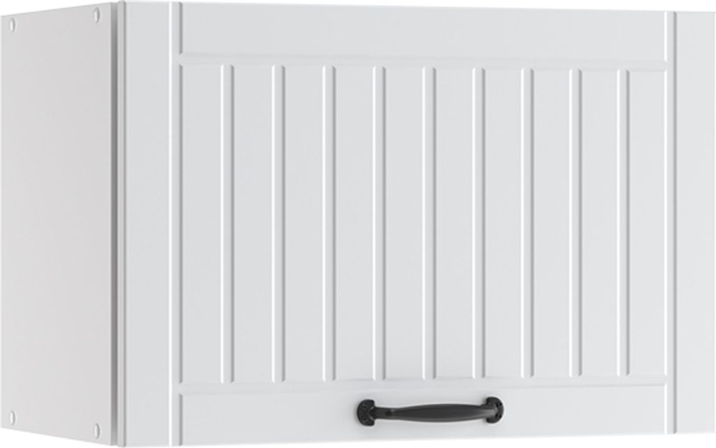 Hängeschrank Vicco Fame-Line Weiß Landhaus 60 cm Flach, Produktbild 