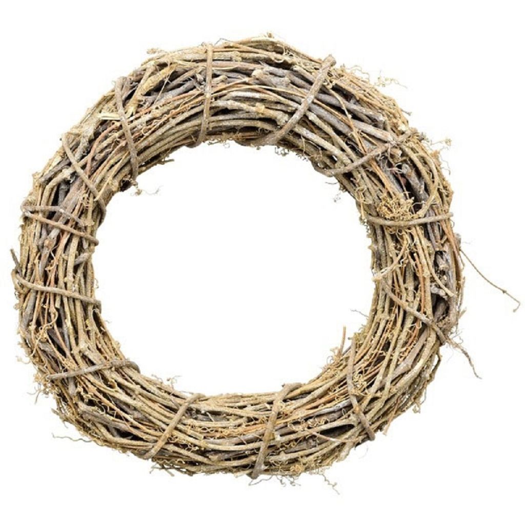 Kranz Willow, Natur Rattan, 43x43x9 cm, 239283
