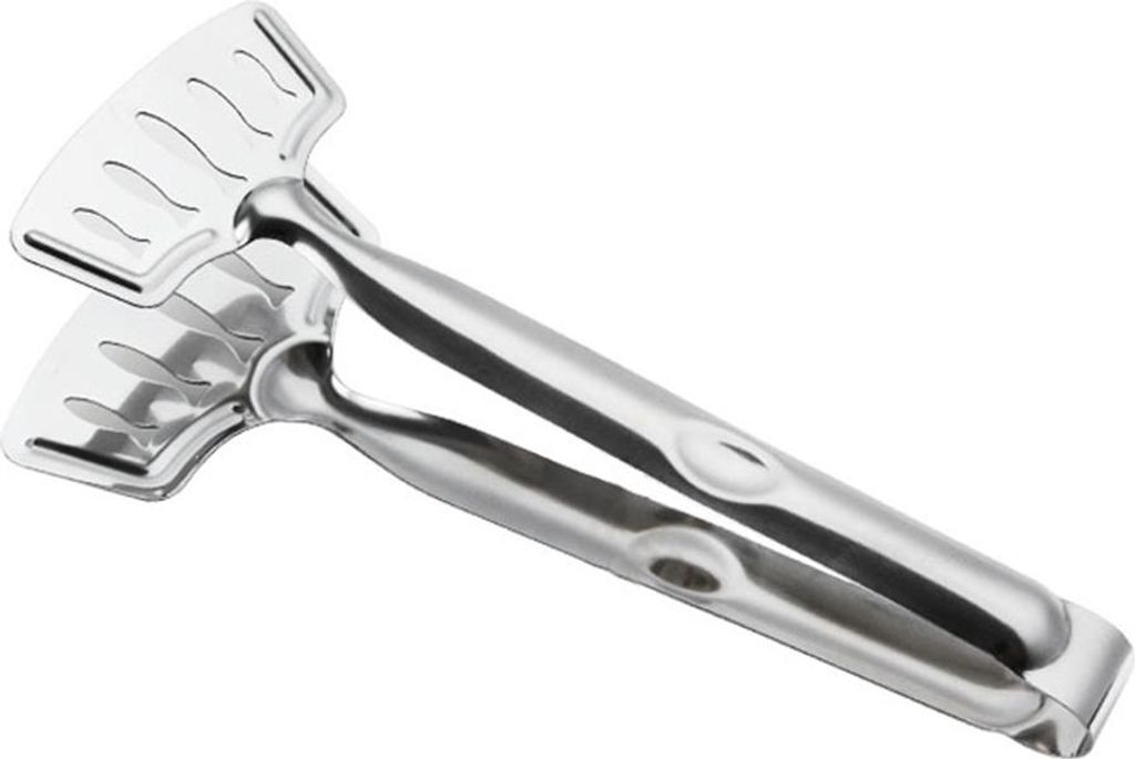 Grillzange aus Edelstahl, Salatzange, Brotzange, Mehrzweck-Kochzange, Küchenutensilien-Zubehör