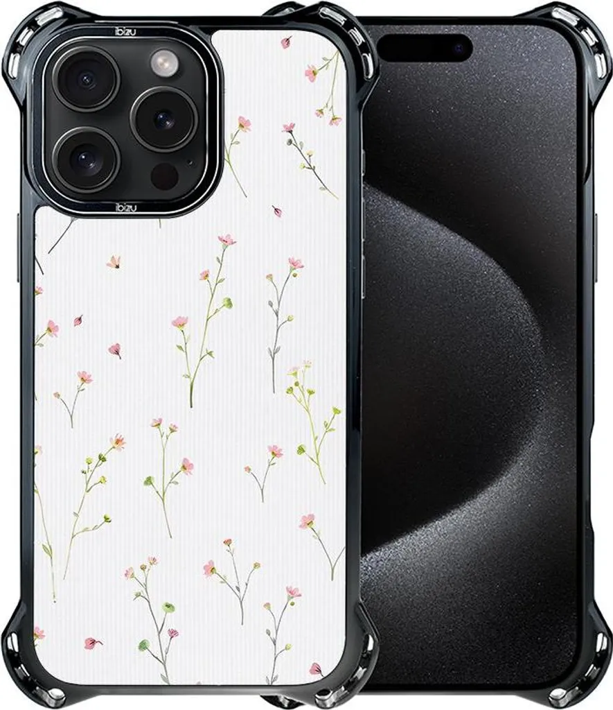 Cover MagSafe iPhone 15 Pro IBIZU DropGuard Ultra Pastel Bloom - 2